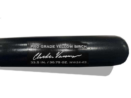Close-up of Razorbill Bats barrel with signature branding detail