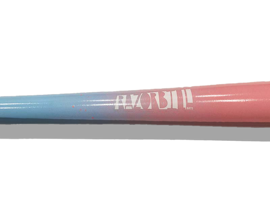 Razorbill Bats Cotton Candy Wood Bat featuring the logo.