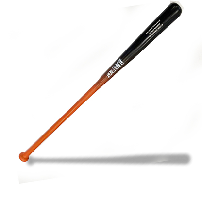 Razorbill Bats orange black fade fungo bat designed for coaches and infield drills